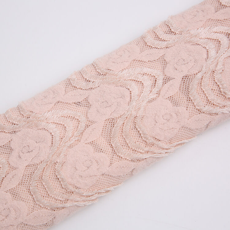 Lace Fabric Dress Feather Nylon Brushed for Women's Wear Wholesale Sup 9